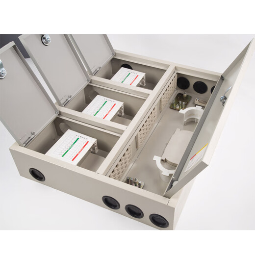 Customized 48-core three-network-in-one optical splitting box, 72-core distribution box, 96-core four-network-in-one optical cable distribution box, fiber optic distribution box, four-network-in-one C model 650*400*140