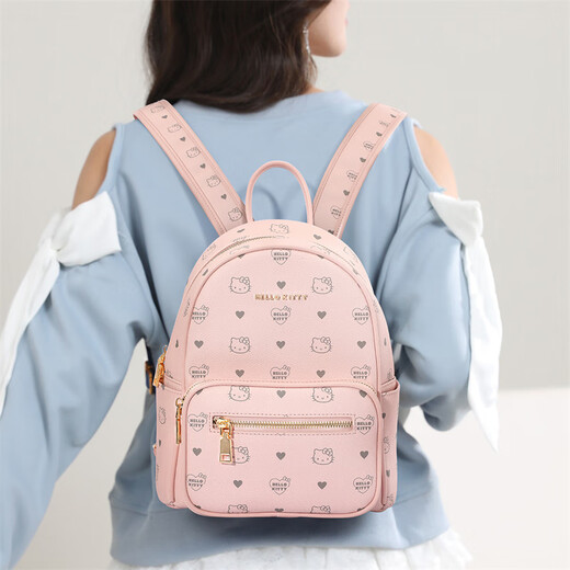 Mescal X hello kitty women's bag milkberry bubble gum backpack gift box Christmas gift for women
