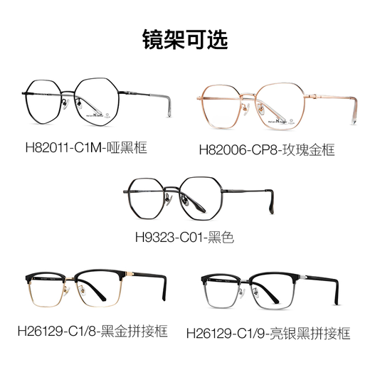 Zeiss (Zeiss) Jiarui Zeri Ein-Licht-Anti-Blau-Brille Myopia HD Linsen Rahmen Trendy Ultra-Licht-Rahmen Set HK transparentes Braun-Rahmen H9214C2A 1,56 Jiarui HD-Objektiv [innerhalb von 300 Grad]