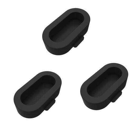 Wanfusheng is suitable for Garmin Instinct3 watch charger 2x/s Enduro3/2 dust plugs 3 black plugs charging port dust plugs
