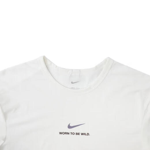 NIKE短袖男装夏季新款透气快干跑步训练T恤男士运动休闲纯色上衣半袖 HF6169-133 L