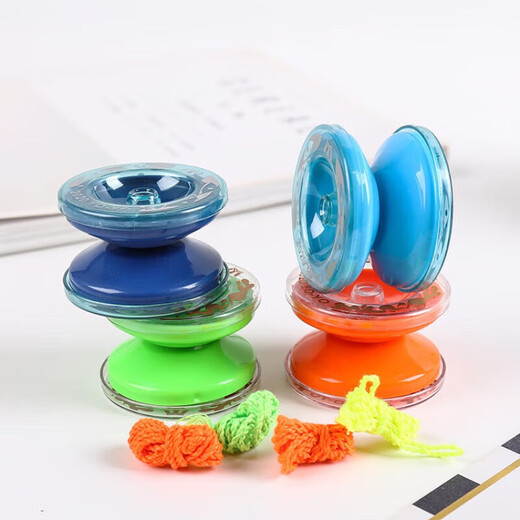 Yo-yo plastic mini cartoon yo-yo kindergarten gift puzzle yo-yo yo-yo children's toys yo-yo random 1