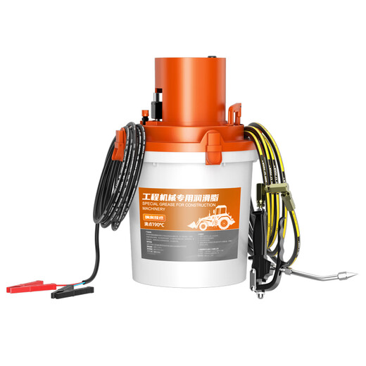 Christine fully automatic butter machine barrel excavator electric special sinking grease gun new high-pressure oiler 24v enhanced-CT butter machine 600W + 10m oil pipe