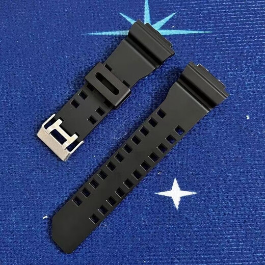 迪士尼迪士尼MK-15052/15118/15140橡胶表带独角兽学生电子手表通用配件 15118/15140黑色表带