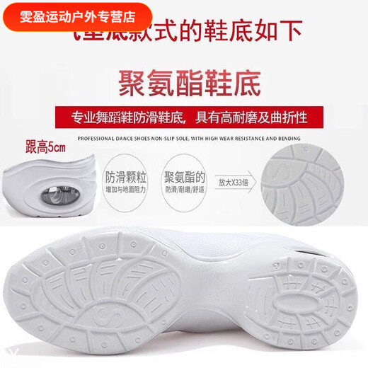 乔璎雪舞蹈女鞋软底跳舞鞋跳广场舞鞋四季现代网面透气女鞋 007全黑(四季款) 34 标准尺码
