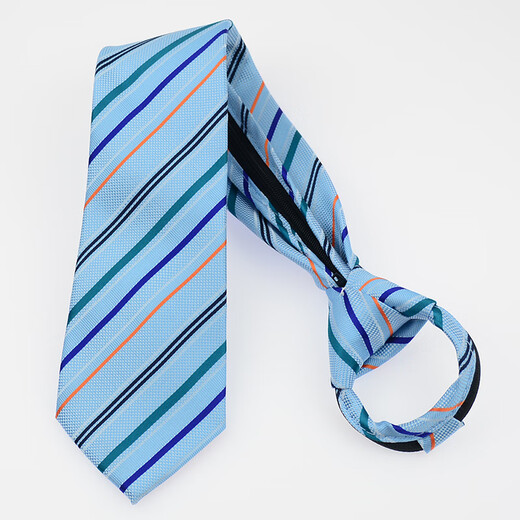 COMIC SOUL Minsheng Bank-Krawatte für Herren mit Reißverschluss, knotenfrei, faul, leicht zu ziehen, für Damen, Kopf, Blume, individuelle Krawatte, individuelle Seidenschal-Herrenkrawatte (Reißverschluss)