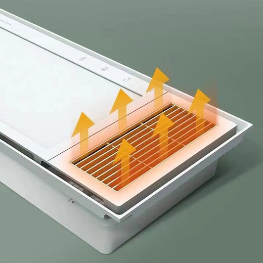 AUPU 2025 Nouveau chauffage de chauffage à air chaud à lampe physique C6210 Double moteur intégré de salle de bain chauffage de salle de bain 4-en-1 Modèle d'écran tactile 300 * 600