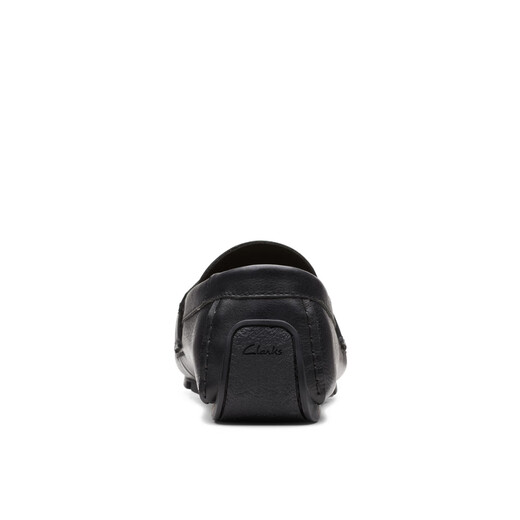 Clarks Oswick Bar Herren neuer lässiger One-Pin-One-Sole-Slipper Beanie Shoes Black 261666737-Oswick Bar 41