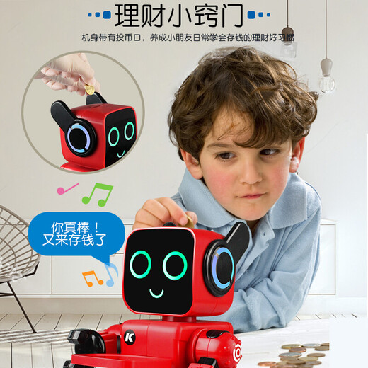 JJR/C-Jungen Geburtstagsgeschenk 6-10 Jahre Kinderspielzeug 8-12 Jahre Mädchen 11 Jahre 15 Jahre Early Education Intelligenter Roboter Cody Weie-K10-White Intelligent Kinderroboter