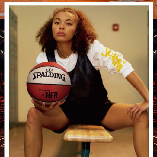 Spalding Women's No. 6 PU Basketball, universal interior y exterior, diseñado para usuarios femeninas, más fácil de dominar, 25 años de juego de juego 77-724y6rev1