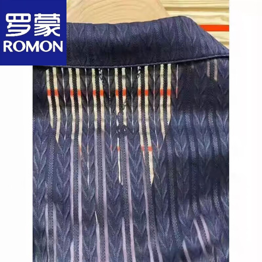 罗蒙春夏季时尚新款设计网纱镂空防晒西服男潮流轻奢商务透气防晒外套 黑色 高品质黑色 XL 125-145