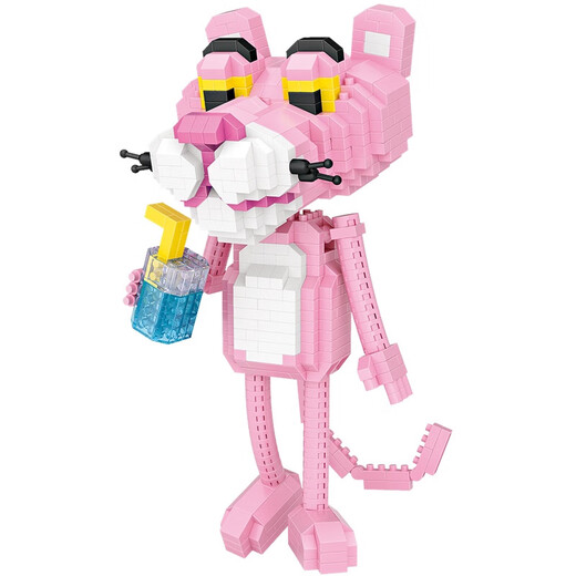 
Qianqi Meng LOZ/Lizhi Micro-diamond building block cartoon shape small particles adult assembly trendy toy ornaments gifts high difficulty 9210 Luna Cat
