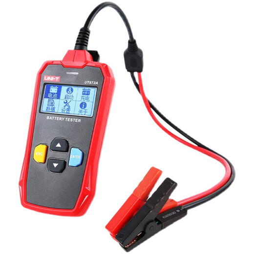 UNI-T UT673A675A Probador de baterías de automóviles 12V24V Tester de rendimiento de la batería eléctrica UT673A Estándar oficial