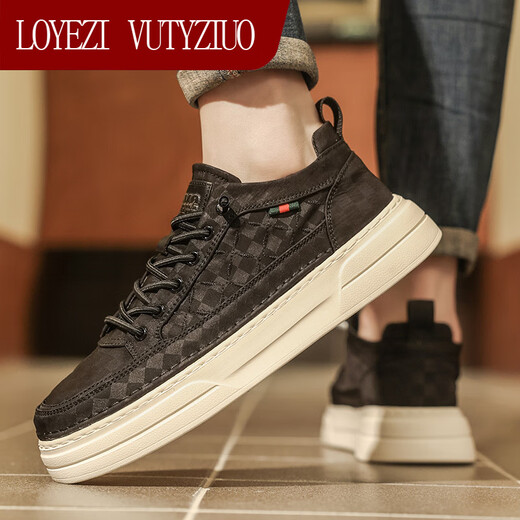 LOYEZI VUTYZIUO CHAISSOIRES HOMMES 2025 NOUVEAU AUTOMNE AUTOMNE MEN'S LAZY CONCUTÉE SOLE SOLE SOLE SOLE ANTI-ODOR COMMOIE SPORT