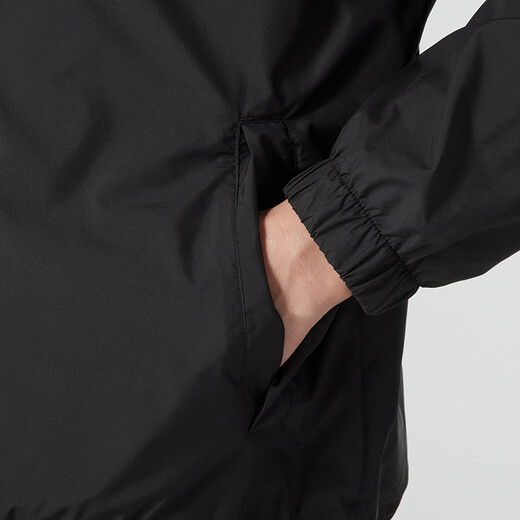 Puma (PUMA) official jacket men 25 summer new style breathable fast dry ice silk woven windproof trend sports and casual jacket men [main recommendation] Summer thin style/inner lining/classic black woven hooded XL /185/104A