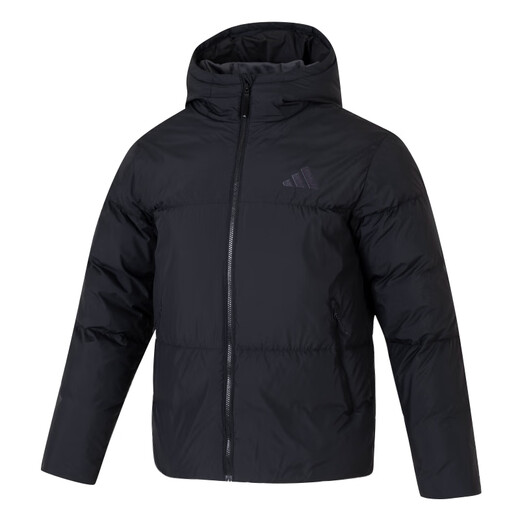 Adidas down jacket men's clothing 2025 spring new warm sports and casual 600 poncho bread jacket hooded down jacket JV6187 L