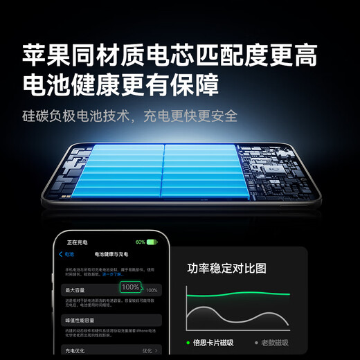 Besi [3C Certification] Card Magsafe Wireless 27W Fast Charging Mobile Power Supply 10000mAh Can be used on the plane Apple 16/15/14 Huawei Xiaomi Mobile