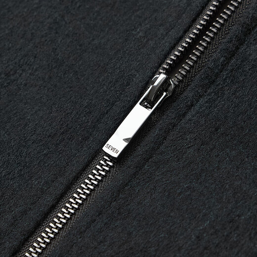 Qipai wool-containing lapel jacket men's autumn and winter thickened fashionable casual woolen jacket