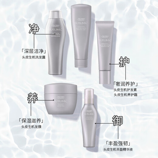 Shiseido Professional Hair Salon Care Dochuangxin -Technologie stärkt die Wurzel und stärkt Haare, Bulain Lin, Kopfhaut -Vitalitätsserie Shampoo 1L