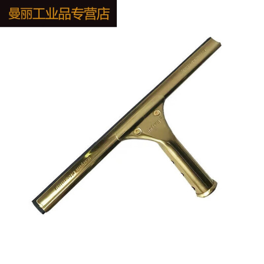 适用于 铜玻璃刮水器耐用玻璃刮子擦窗户玻璃刮刀清洁工具V1SN3878 铜刮子35cm(+刮条1根)