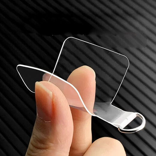Kunsui transparentes Mobiltelefon Lanyard Patch Mobile Telefonkette Clip Armband Mobile Handy Hülle Fixed Snap Card Transparent Patch Dichtung Anti-Loss-Seil-Patch-Mobilfunk-Mobilfunk-Clip 10 Stück transparenter Mobiltelefonkette