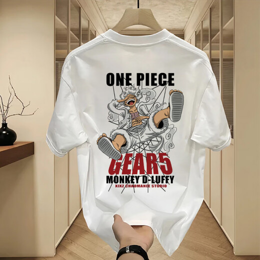 Yu Zhaolin (Yuzhaolin) Японский один кусок Nika Luffy Cartoon Cartoon Peripheral Men's Sander's Mending Swent Suptedge STUDEP