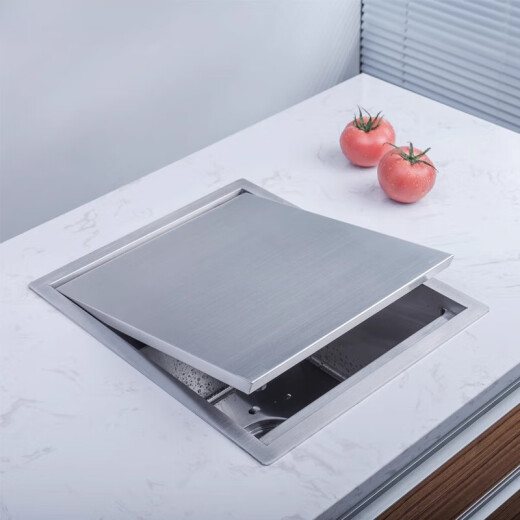 
Kohler-Ingenious Invisible Small Sink 304 Stainless Steel Bar Single Slot Mid-Island With Damping Cover Hidden Mini B4839 Flip Cover Cup Washer Damping Model + Lifting Pump