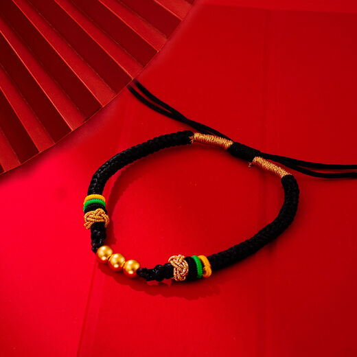 Chuxiao Gold 999 Pure Gold Small Gold Beads DIY Small Accessories Round Beads Bracelet Loose Beads Pure Gold Transfer Beads 0.08g