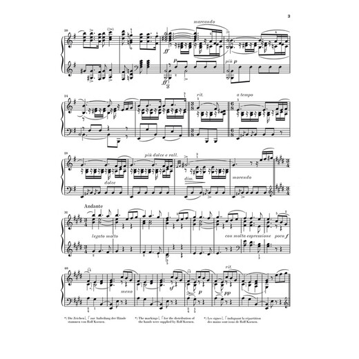 Henle Original Granados Fifth Spanish Dance Andalusia Piano Solo with Fingering Granados Andaluza Danza espaola no.5 HN1484