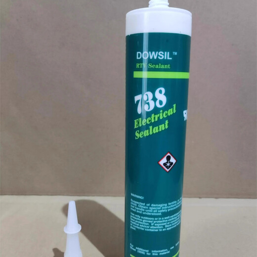 道康宁陶熙/738硅胶DC738胶粘剂耐高温电子工业有机硅胶RTV密封胶 738白色