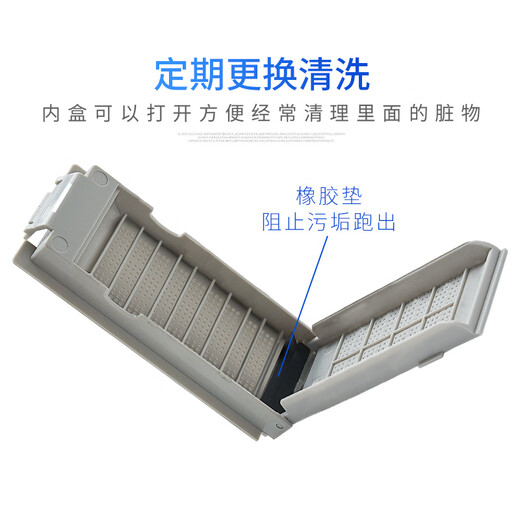Longxin eignet sich für Rongshida XQB80-3165 C XQB85-5155 C XQB100-6185 Eine Waschmaschine Filterbeutel Müllkasten Haarentfernungszubehör [Nr. 152] 1 Pack - Schiff 1 [ohne interne Filterbaumwolle]
