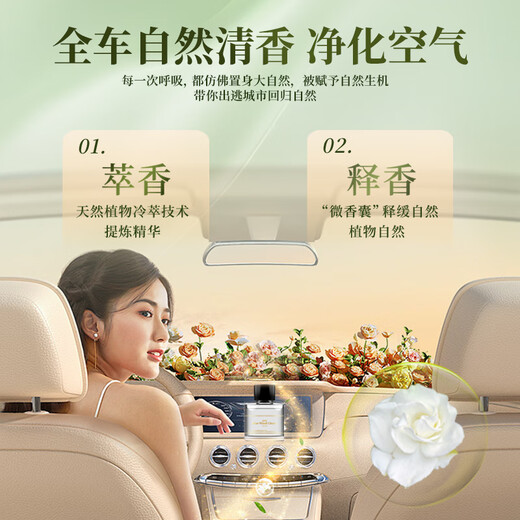 Michu 2025 New Perfume Balm Car Fragrance Ornaments Removes Odors and Lasts Osmanthus Longjing Replenishing Liquid-Unexpected Encounter