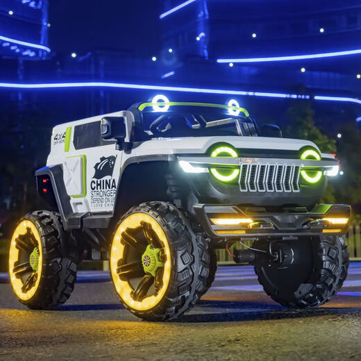 TANTO DE CORE DE CORTURA DEL COREJO DEL COREJO DEL COR TANQUE DEL CORRE ELÉCTRICO CARIENTO DE CASE NIÑOS 4 ruedas Doble hijo con control remoto Vehículo fuera de la carretera de cuatro ruedas para niños con automóviles con automóviles giratorios [Werney Direct Sales] Internet Celebry Celebry Gray [320Jin [Jin iguala 0.5 kg]] Modelo de automóvil entre padres e hijos: batería ultra-mall-Batería ultra de color ultra.