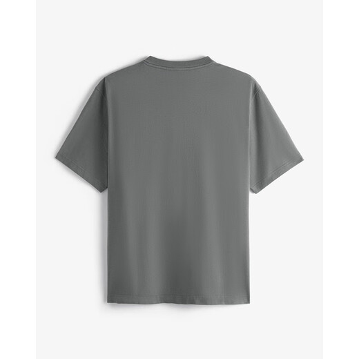Abercrombie / Fitch Herren 25 Sommer Neuer Klassiker Little Elch American Heavy Lose Henry Kragen Kurzarm T-Shirt Ki124-5188 Gray S (175 / 92a)