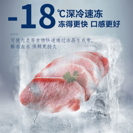 荣事达688商用家用卧式大冷柜大容量 冷藏冷冻转换冰柜商用小型单温冰箱全冷冻柜 一级能效 336升双箱双温冰柜【一级能效】