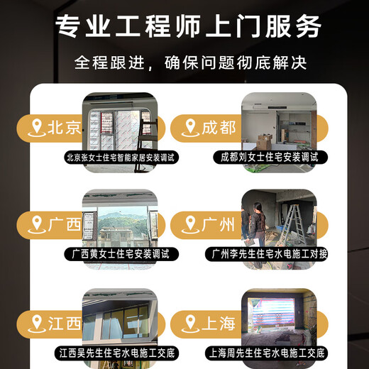 Xiaomi whole-house smart home control system Greenmi Apple Homekit lighting design solution customized Siri whole-house smart two-bedroom and one-living room package