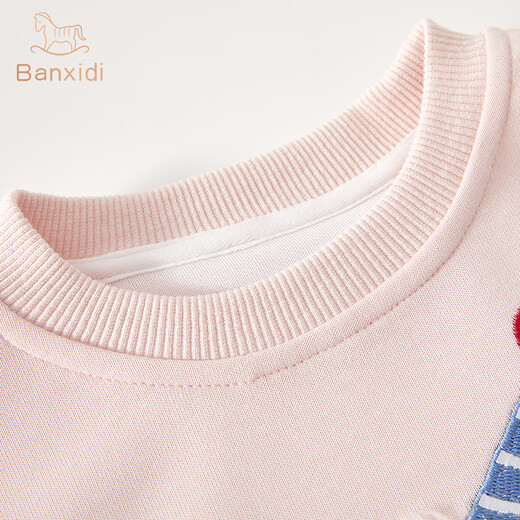 Banxidi Girls Sweatshirt Herbst 2025 Neue modische Kinderkleidung langärmlige Kinderkleidung Frühling und Herbst Baby Herbst Top