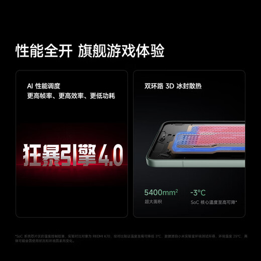 Xiaomi Redmi K80/K80 Pro Dritter Generation Snapdragon 8 Vollfokus-Bild Pengpai OS China Travel 5G Redmi K80 [Xuanye Hei] Aktiviert 12G+256G [Geben Sie kostenlos ein Paket an]