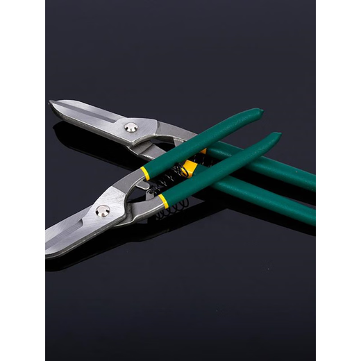 Iron Sheet Scissors Industrial Stainless Steel Light Steel Keel Scissors Aviation Scissors Special Aluminum Clasp Plate Metal Scissors for Electricians 12-inch American Iron Sheet Scissors