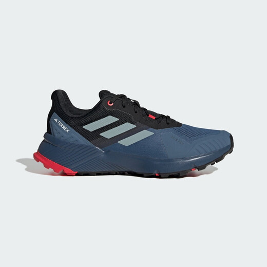 阿迪达斯 （adidas）男鞋2025夏季新款TERREX户外越野运动鞋帮网眼透气休闲鞋登山鞋 IH3880奇迹青灰 44 (270mm)
