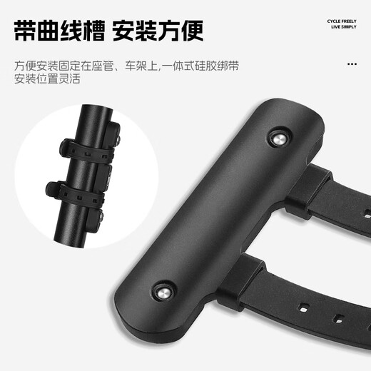 WestBiking bicycle water bottle cage conversion seat mountain bike punch-free water cup holder fixed frame general bicycle equipment black + black and blue water bottle cage