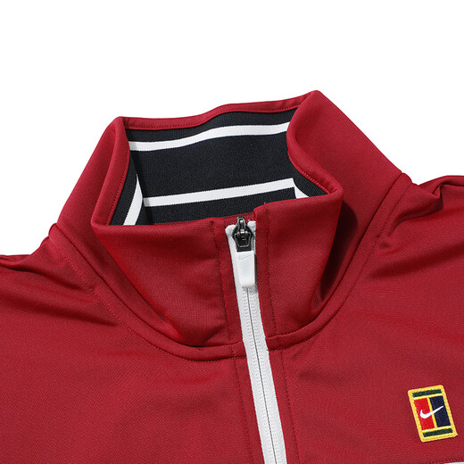Nike Nike Herren-Tennisjacke Langarm Herbst und Winter neuer Stil 25 Australian Open Tennis Player gleiche Style-Jacke HV8213-677 [Neujahr Red Australian Open Style] M.