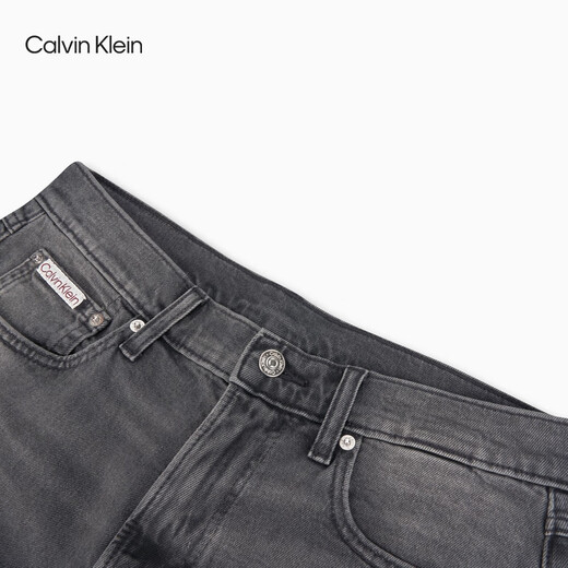 Calvin Kleinjeans [Réplica de la serie 90] 25 Jeans rectos de Spring and Summer New Men's CK Retro 4RB702G W0J-Denim Gray 29