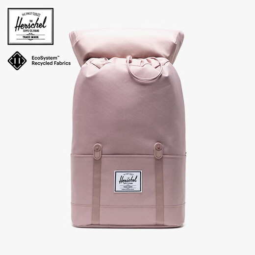 
Herschel Canada Retreat Large Backpack Eco Series Leisure Travel Bag Backpack 10971 Classic Gray Rose