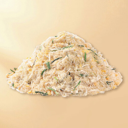 CLCEY freeze-dried cat grass, egg yolk and meat floss pet snacks cat food companion nutrition cat hair ball nemesis lazy cat grass cat grass egg yolk meat floss 250g can be mixed with food