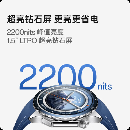 OPPO Watch X2 墨石岩黑【国家补贴15%】全智能手表运动健康eSIM电话手表 无感高血压风险评估oppo手表