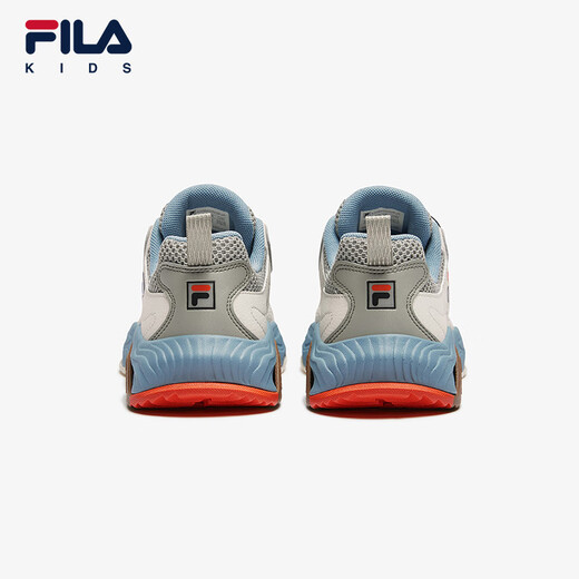 FILA Fila Children's Shoes Children's Comprehensive Training Shoes 2025 Summer New Sports Shoes for Men and Girls Middle and Large Children Outdoor Shoes Jet White/Church Stone Green-JA 38 Inner Length 24.0cm