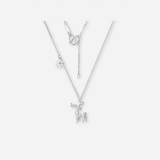 Saturday Fu PT950 platinum necklace Yilu You You B0613476 about 3.82g 40+5cm birthday gift