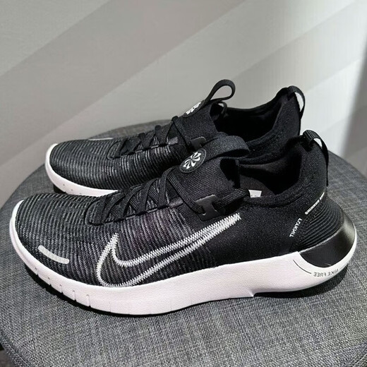 耐克（NIKE）官方男鞋运动鞋 夏季FREE 赤足网面透气时尚休闲低帮跑步鞋 FB1276-002/黑白/店长力荐 40.5 (250mm)