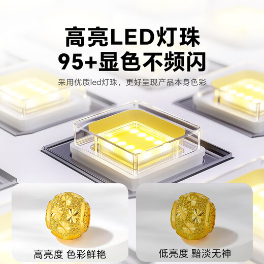 Yangfeisi LED small studio 60cm shooting equipment light box photography lamp gourmet live broadcast hand broadcast fill light photo props soft light set photography box simple folding studio box